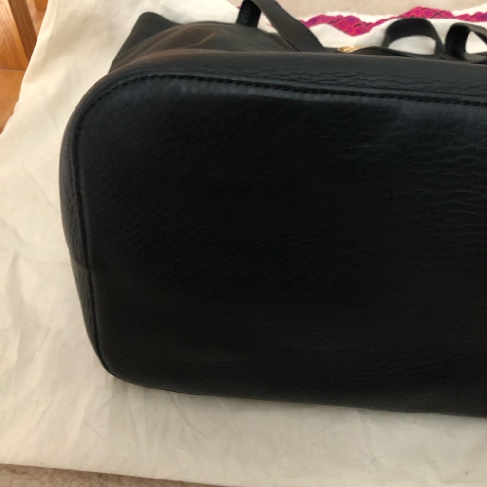 Brand new Tory Burch black leather tote - Picture 9 of 9